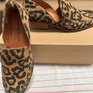 Lucky Brand Women's Natural Ink Leopard Shoes